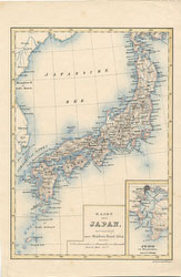 70122-0004 - Map of Japan 1860