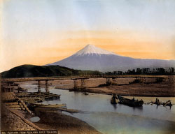 80303-0068-PP - Mount Fuji and Fujikawa River