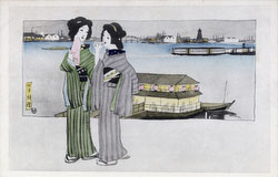 161216-0012 - Women at Floating Restaurant