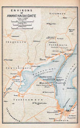 70305-0013 - Map of Amano Hashidate 1914