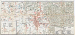 70305-0017 - Map of Nara 1914