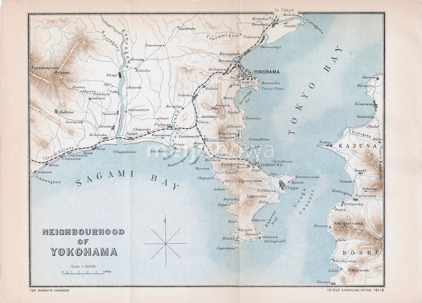 70411-0007 - Map of Kanagawa 1903